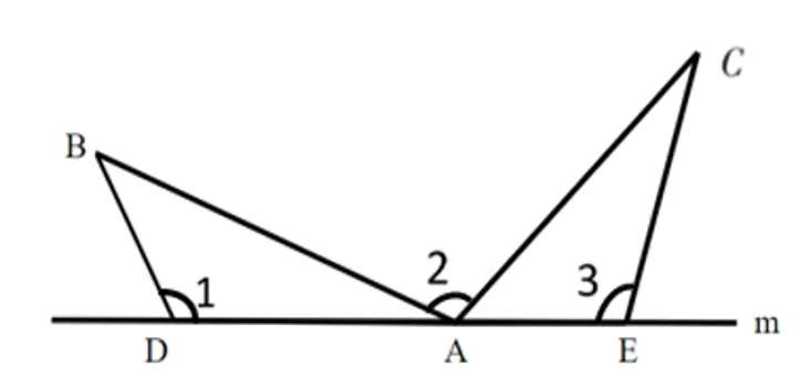 中考复习——一线三等角模型 第2张
