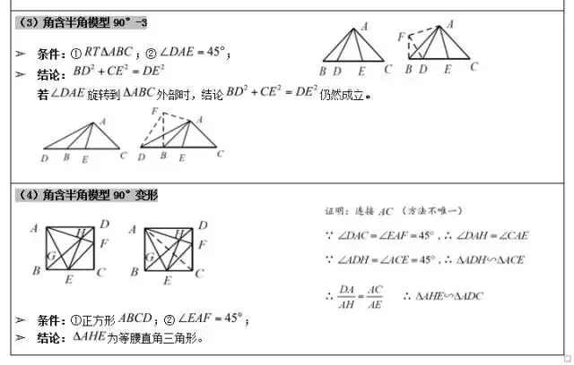 吃透这套几何压轴题常用模型,中考数学就稳了! 第29张