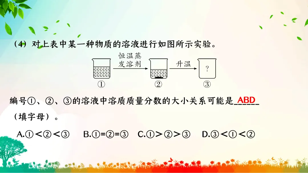 F386 中考专题复习 初中化学《溶解度、溶解度曲线及其应用》 课件PPT+教学设计Word 第46张