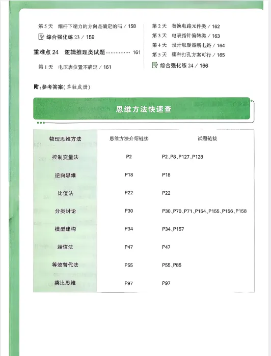 【河南中考】2026版初中《万唯尖子生》每日一题9年级(中考物理) 第7张