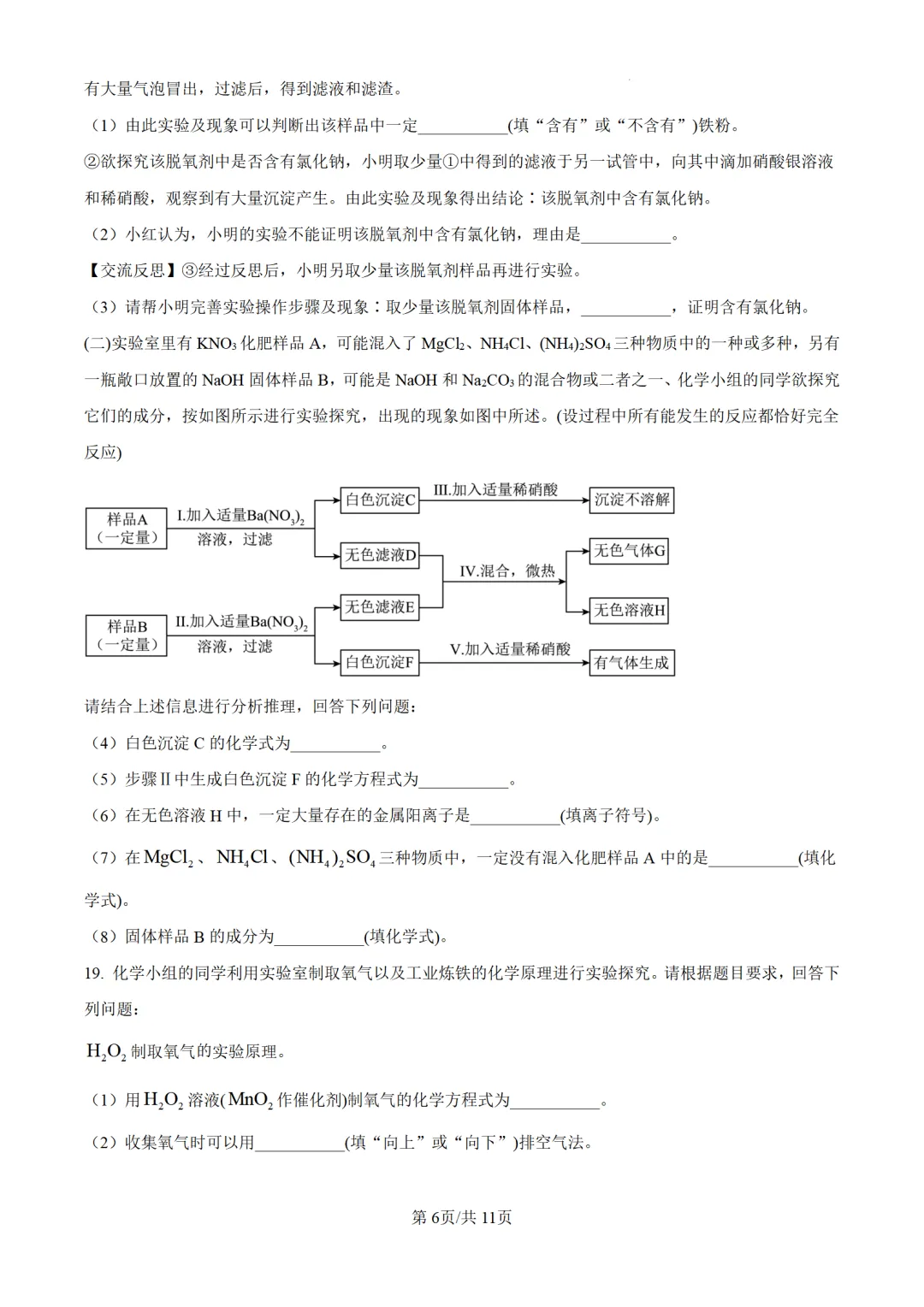 2025年山东省济南市中考化学试题 第8张