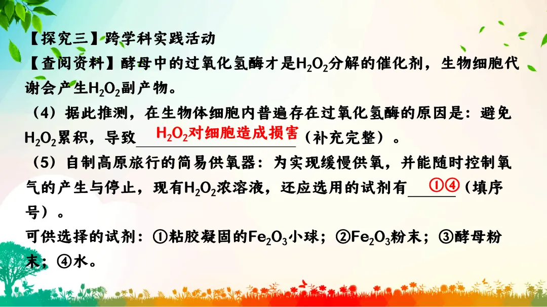 F391 中考专题复习 备战2026 初中化学《专题复习--控制变量法在对照试验的应用》 课件PPT+教学设计Word 第22张