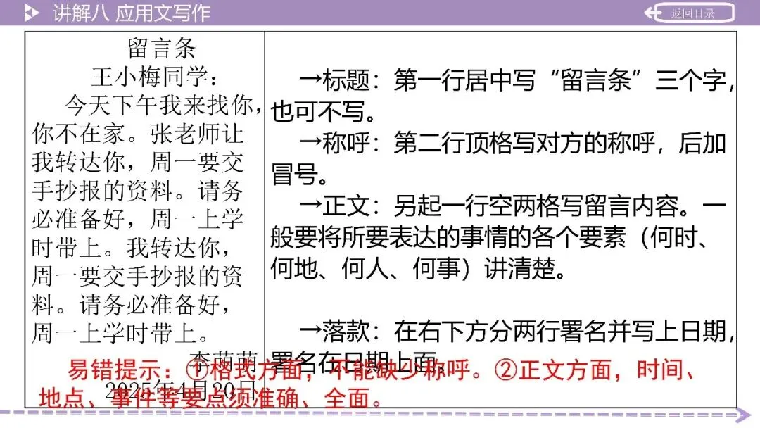 【2026中考总复习】积累运用第8讲:应用文写作 第15张