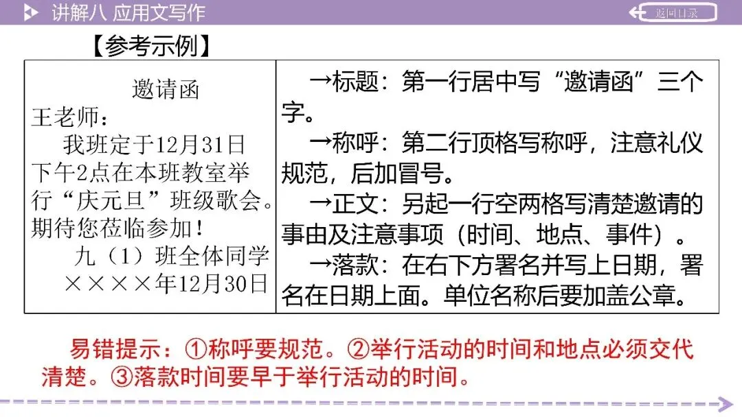 【2026中考总复习】积累运用第8讲:应用文写作 第19张