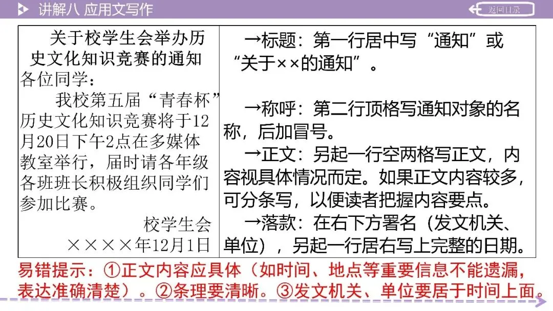 【2026中考总复习】积累运用第8讲:应用文写作 第23张