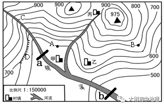 中考专训:等高线(精选50题) 第5张