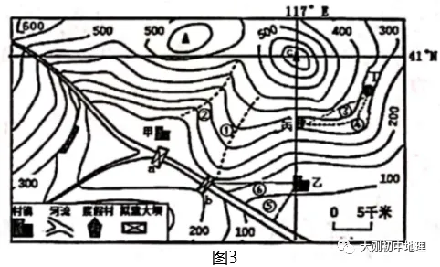 中考专训:等高线(精选50题) 第18张