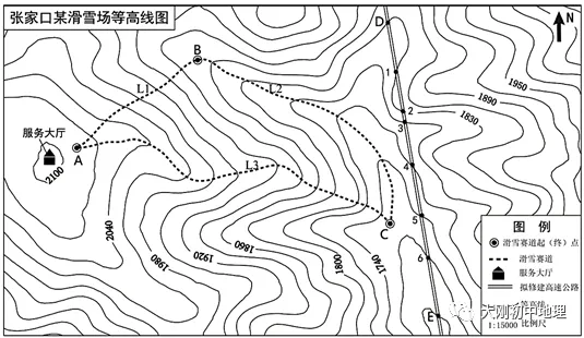 中考专训:等高线(精选50题) 第20张