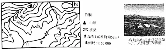 中考专训:等高线(精选50题) 第30张