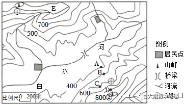 中考专训:等高线(精选50题) 第38张