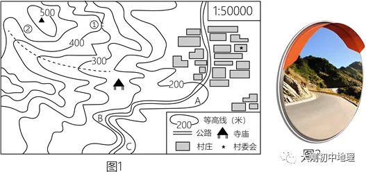 中考专训:等高线(精选50题) 第43张