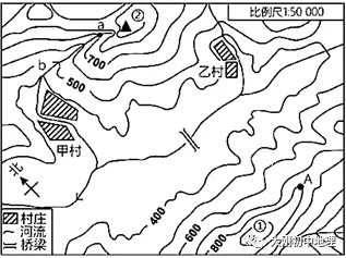 中考专训:等高线(精选50题) 第52张