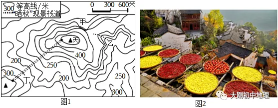 中考专训:等高线(精选50题) 第57张