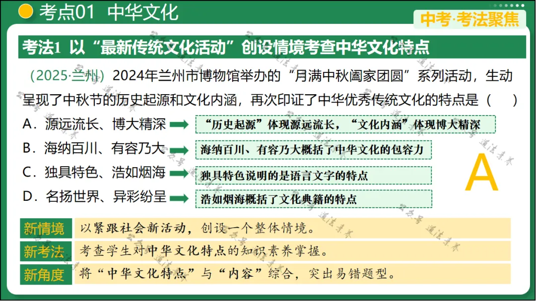 2026 中考 道德与法治 一轮复习(全国通用) 03 文明与家园 (复习课件) 第20张