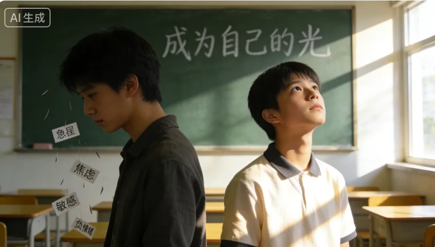 《我有我的小光芒》两篇范文 广东中考得分点标注 第3张 《我有我的小光芒》两篇范文 广东中考得分点标注 第3张