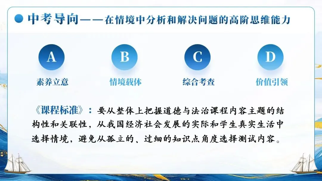 为思维架桥,为素养导航——中考复习框架的构建逻辑与教学建议 第11张
