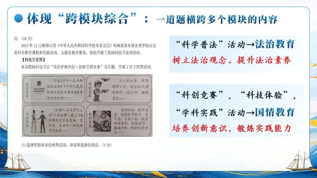 为思维架桥,为素养导航——中考复习框架的构建逻辑与教学建议 第15张