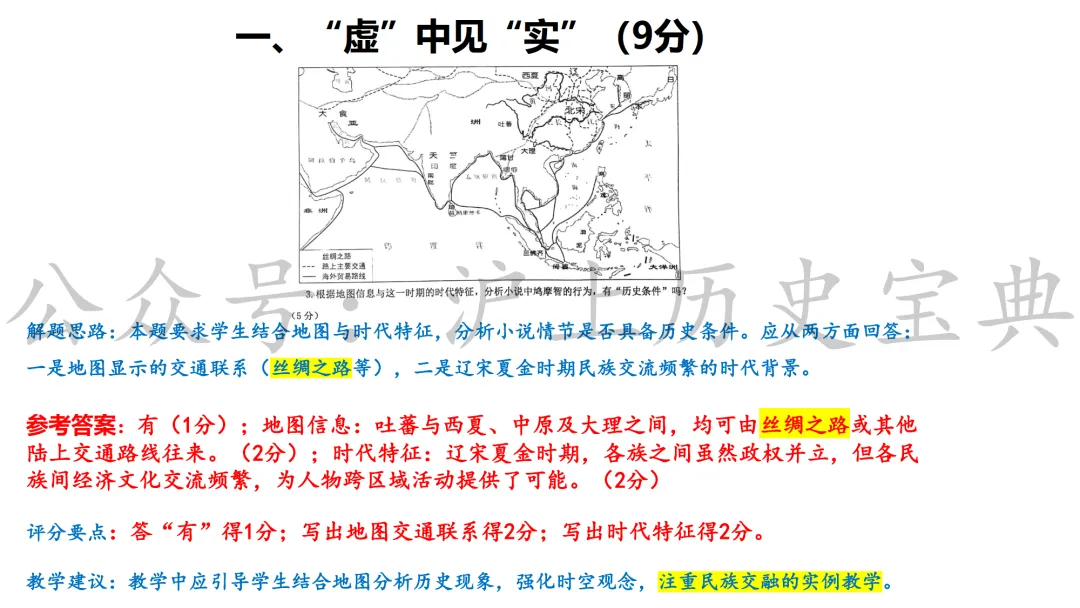 2026年上海历史中考徐汇一模详细解析(含答案) 第5张