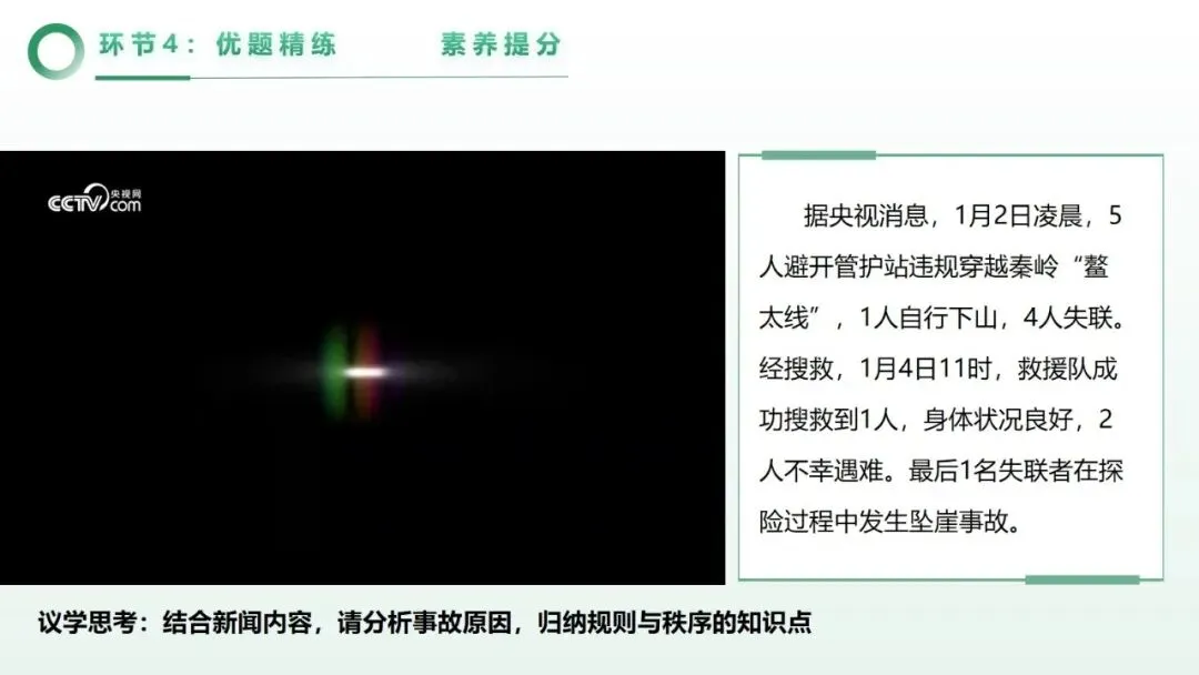 2026年中考道法一轮复习丨专题09 遵守社会规则:探险的边界——从鳌太线徒步看社会规则 第13张