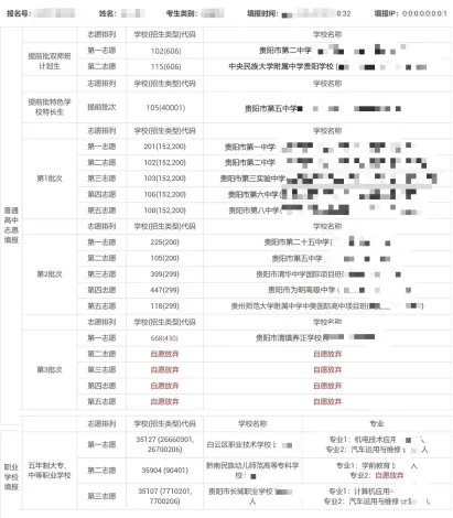 2026年中考重要参考数据|2022-2025近四年贵阳各高中录取分数线|贵阳一分一段表|贵阳2025真题 第280张