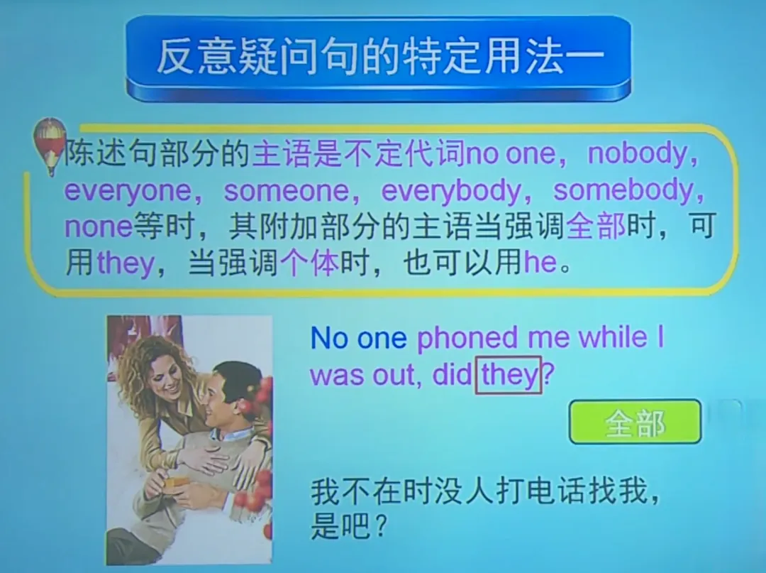 原人教版九年级U4重要知识点——中考考点“used to”句式与反义疑问句等. 第13张