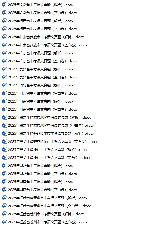 2025年中考真题单科汇总! 第22张