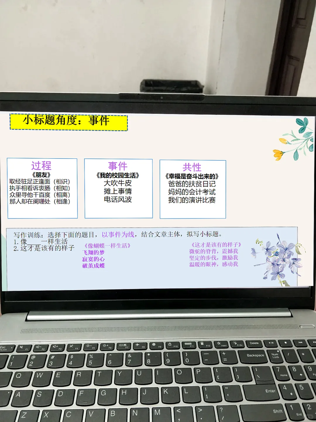 B6402-05中考作文结构横线式 新 语文老师都在用的课件! 第14张