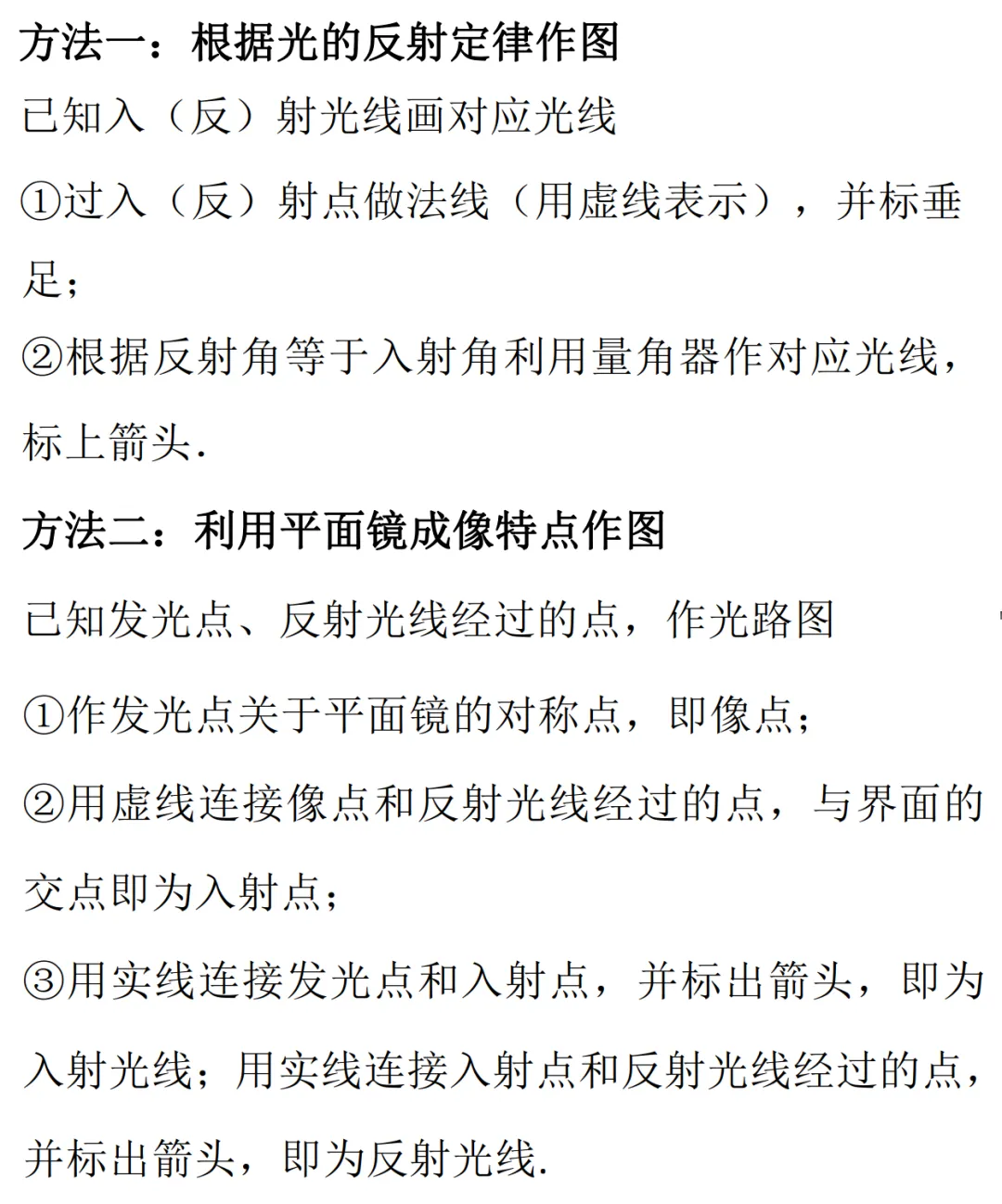 中考物理:教你搞定光学作图题 第10张