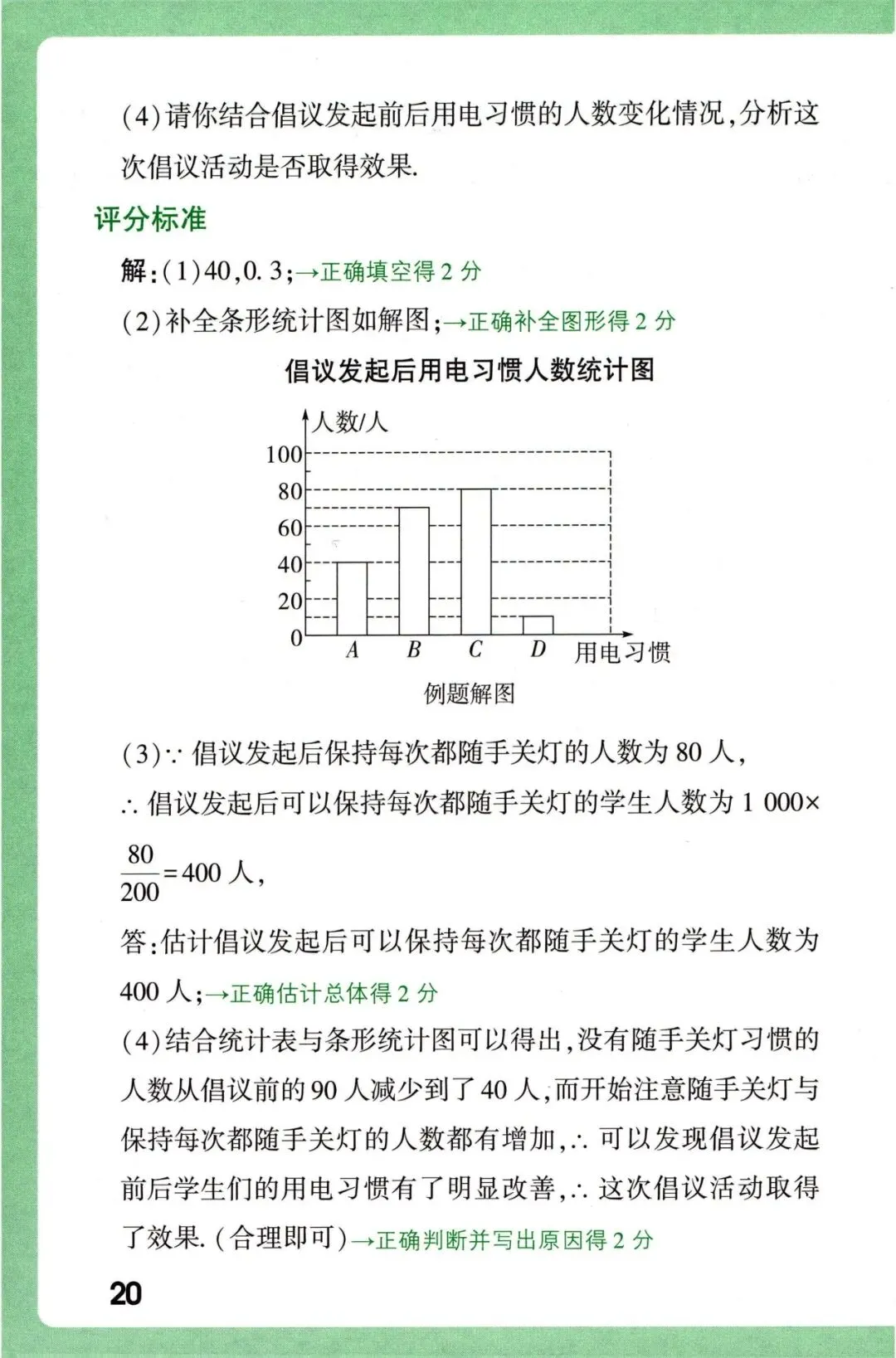 2026《中考数学•评分标准及答题规范》 第22张
