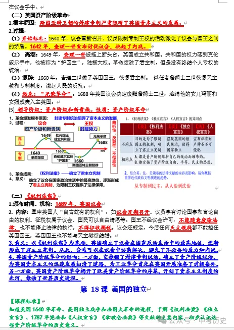 2026年中考历史一轮复习精品课件 第61张