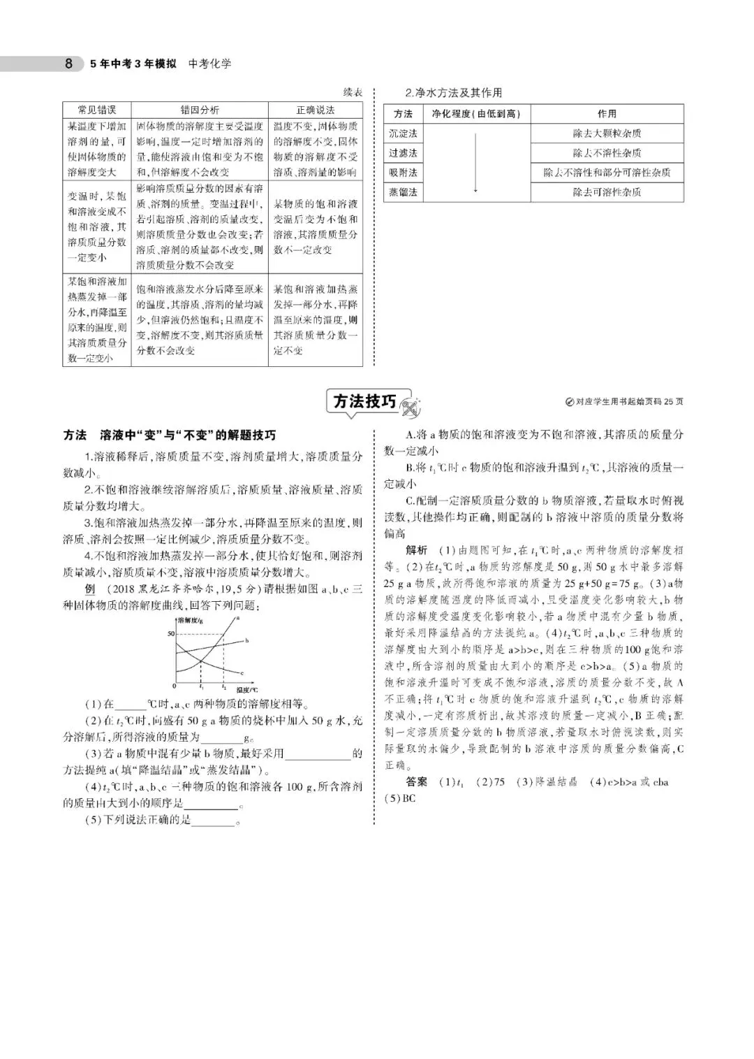2026中考化学知识点总结(可下载,PDF电子打印版,推荐收藏) 第9张