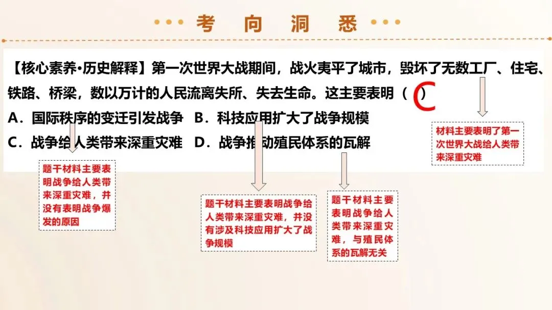 2026年中考历史第一轮复习精品课件:第一次世界大战和战后初期的世界 第11张