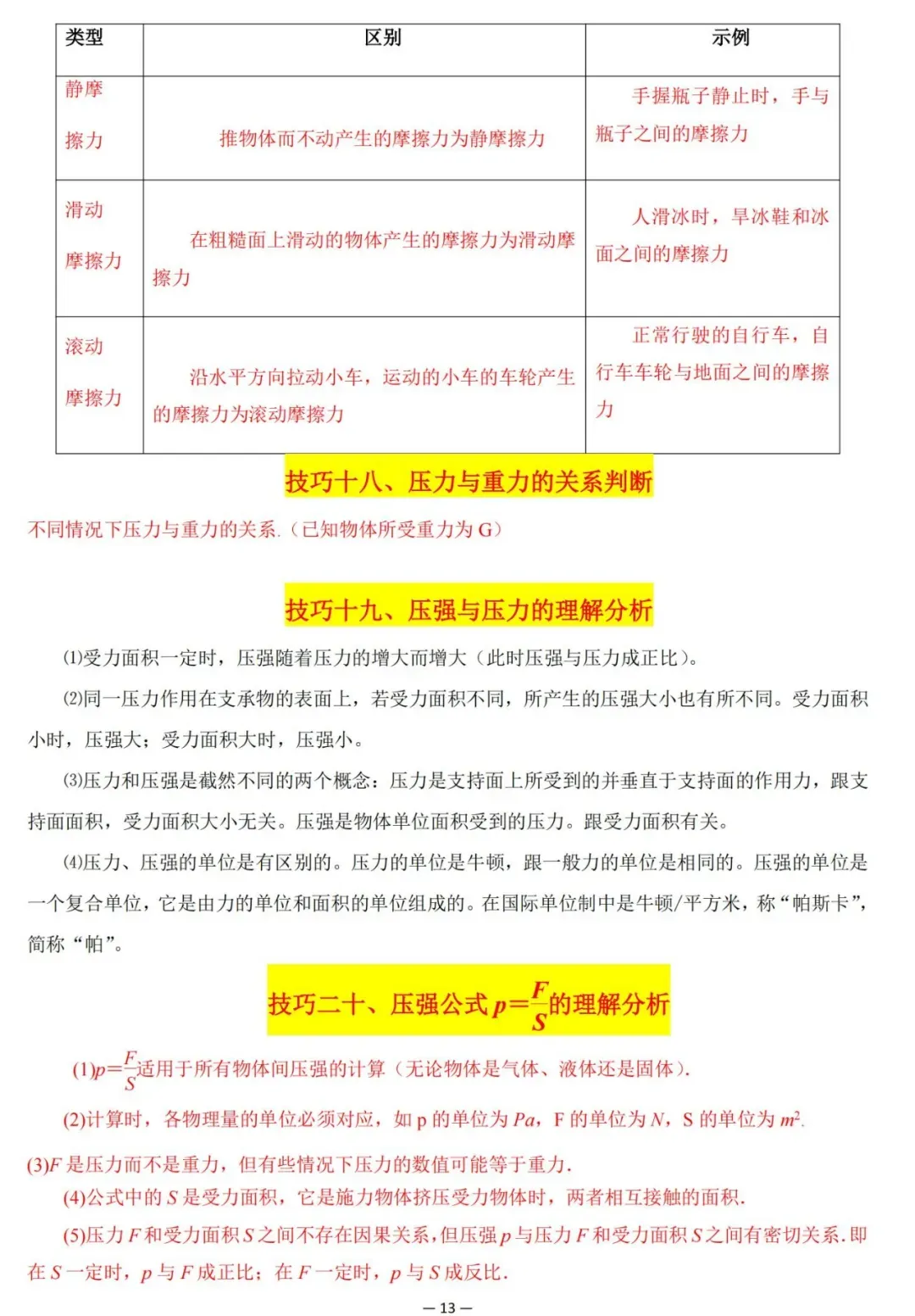 2026中考物理解题技巧归纳大全 第13张