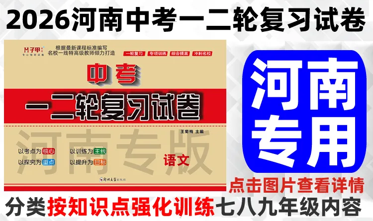 (中考一模)2025年许昌中考一模试卷及答案(语数英物化道史) 第4张
