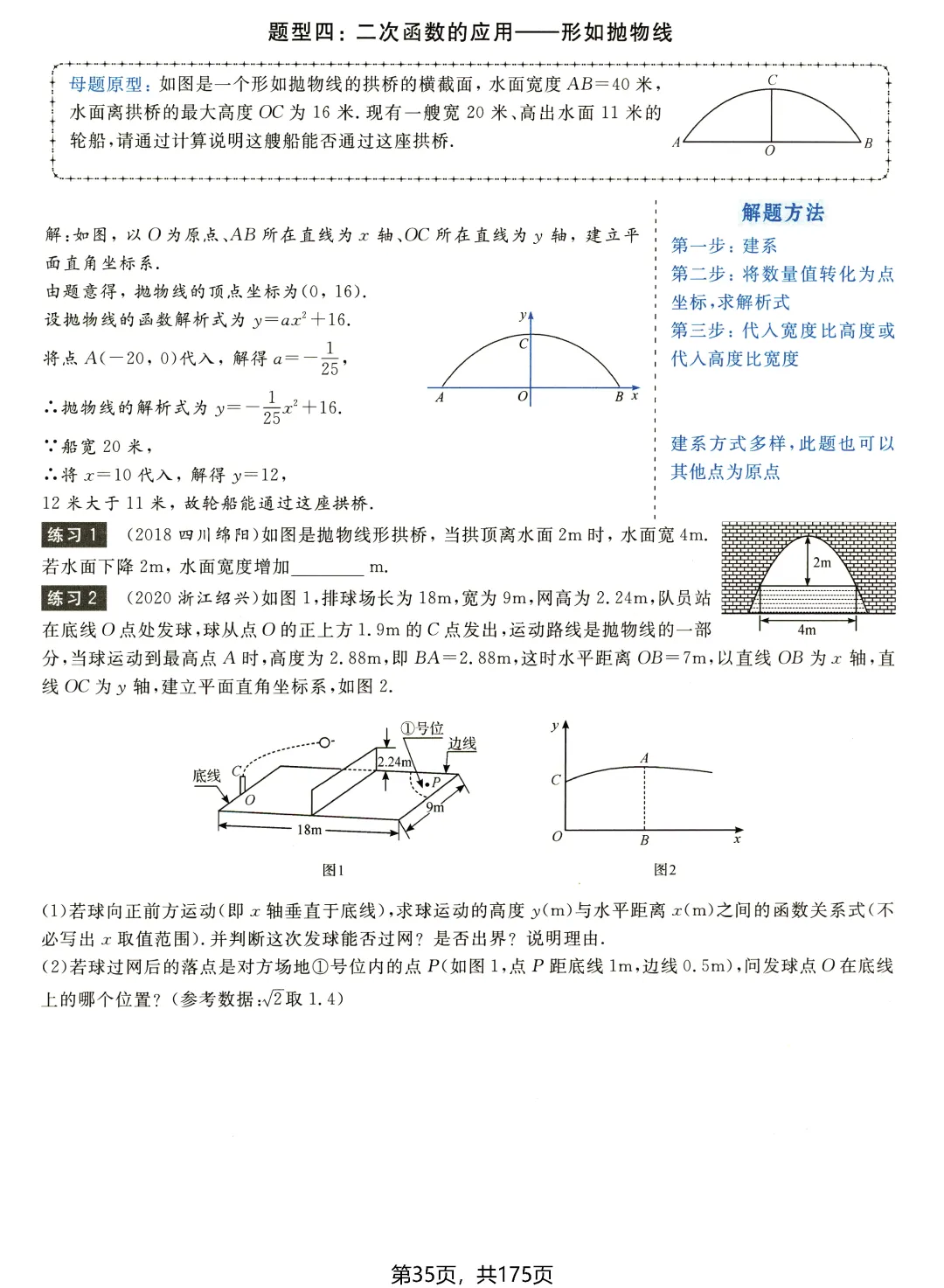 中考数学156种题型——函数篇 第19张
