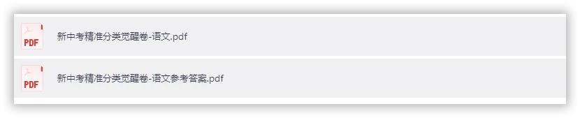 【2026】《初中语文•新中考精准分类觉醒卷》中考(人教版),超全知识点梳理、例题解析! 第2张