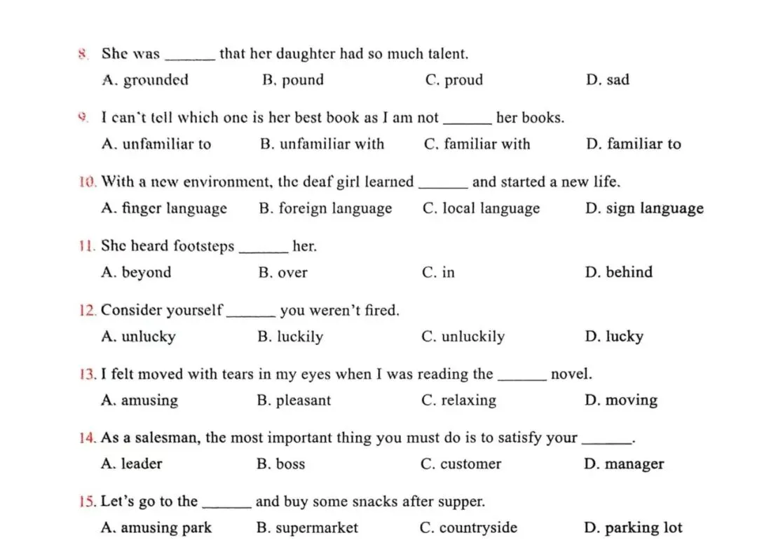 60篇阅读,搞定中考1800词-Passage10 第4张
