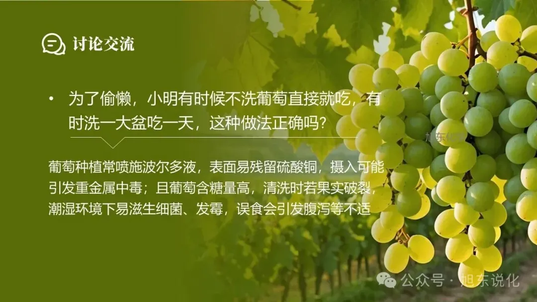 2026版中考化学复习课件 | “化” 说葡萄 —— 化学在农业与健康中的应用 第16张