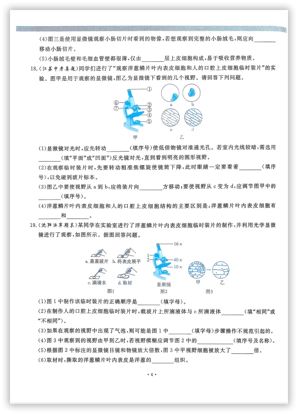 【2026】《初中生物•新中考精准分类觉醒卷》中考(人教版),超全知识点梳理、例题解析! 第8张