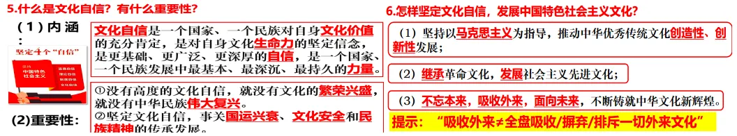 2026年中考道德与法治主题复习|主题二中华优秀传统文化教育专题《守望精神家园》复习课件+专练 第9张
