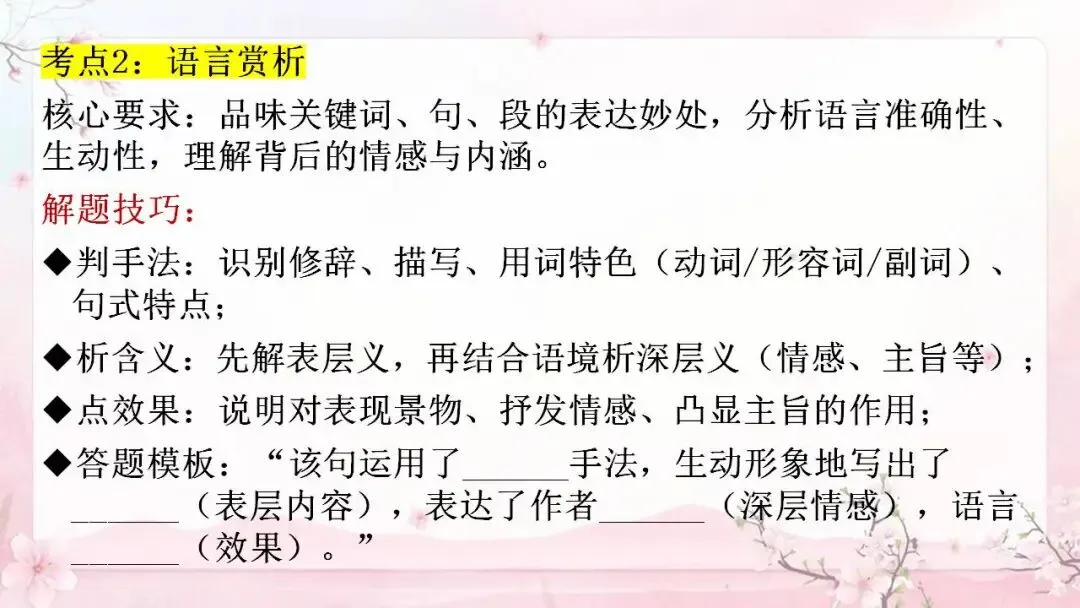 2026年中考语文专题复习讲义散文阅读精讲 第6张