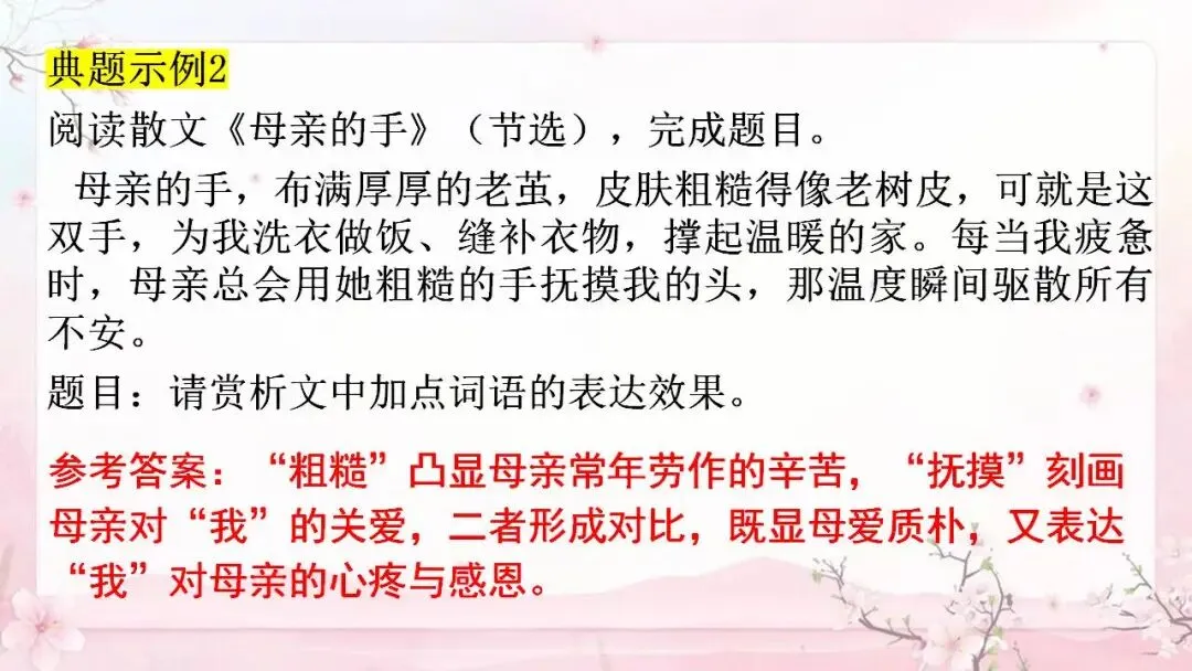 2026年中考语文专题复习讲义散文阅读精讲 第8张
