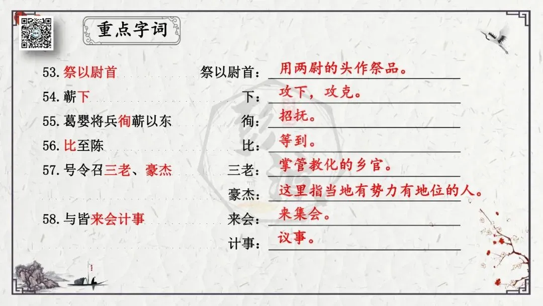 【中考专项复习课件】文言文40篇-38《陈涉世家》 第27张 【中考专项复习课件】文言文40篇-38《陈涉世家》 第27张