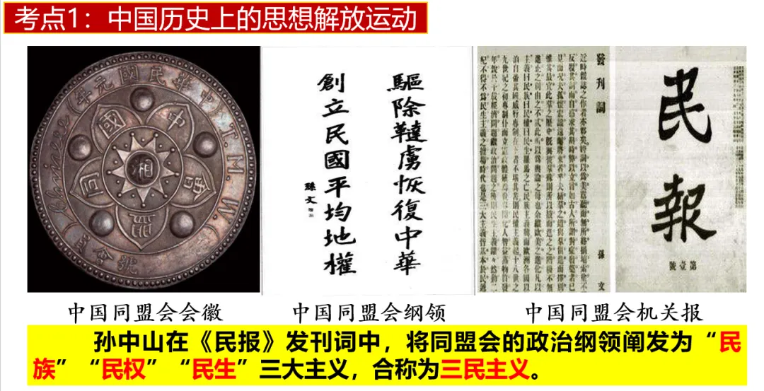 深圳中考历史:专题复习之中外历史上的思想解放运动 第11张