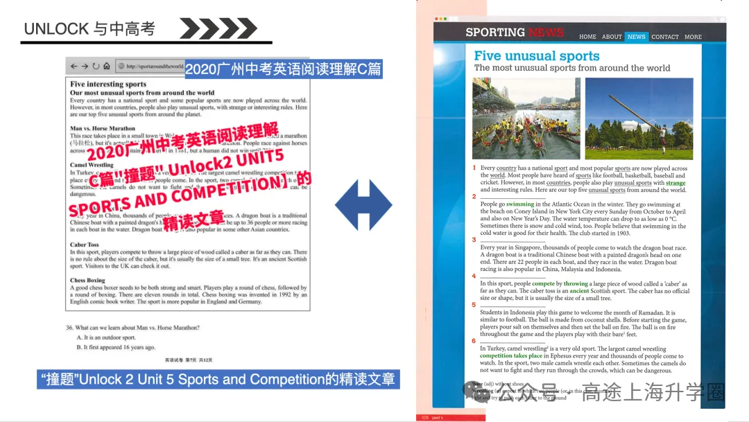 上海中考英语想逆袭?UNLOCK原版助你分数、能力双丰收! 第7张 上海中考英语想逆袭?UNLOCK原版助你分数、能力双丰收! 第7张