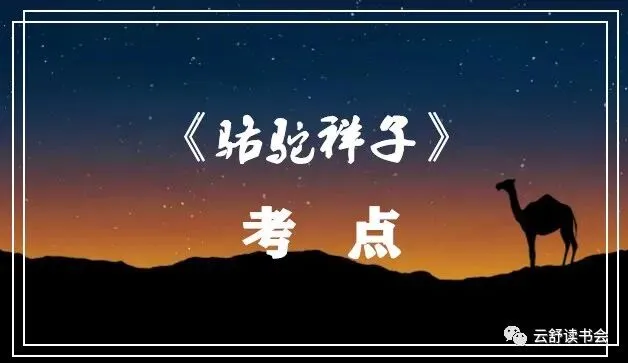 中考必考经典名著《骆驼祥子》(老舍)考点 第1张