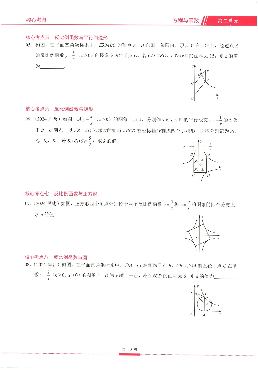 2026中考数学核心考点 第17张