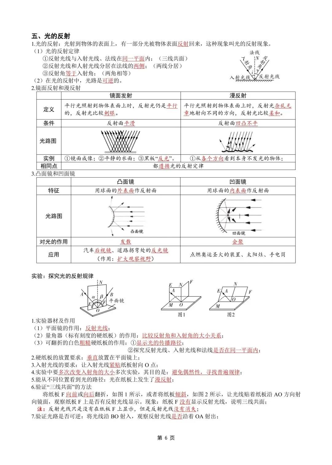 中考物理知识点汇整大全打印版,收藏啦. 第8张
