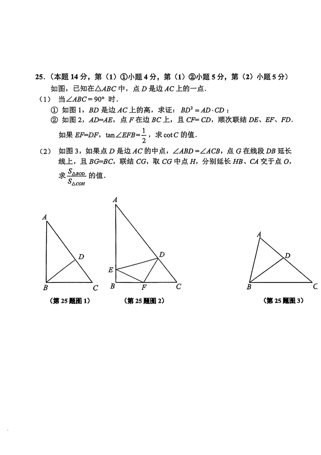 中考 | 2026上海初三一模16个区各科试卷更新中~ 第139张 中考 | 2026上海初三一模16个区各科试卷更新中~ 第139张