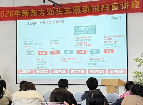 汕头中考这些数据很重要!关乎志愿填报!线下讲座专属数据曝光 第12张